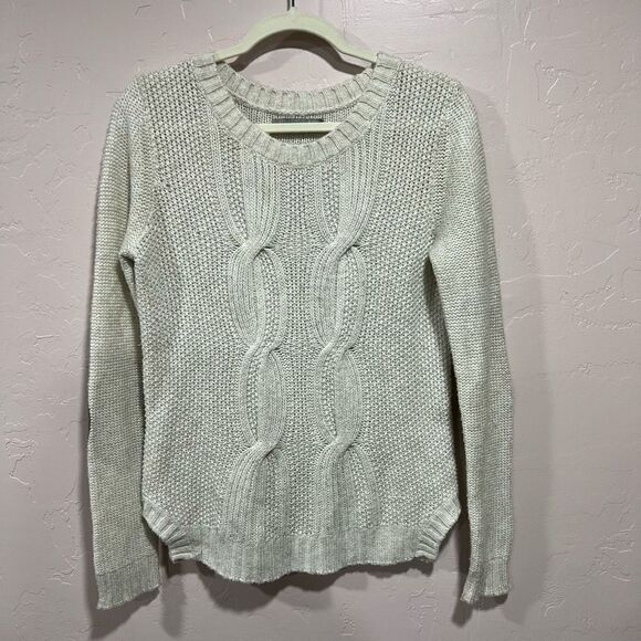 Rubbish Medium Cream Sweater with Elbow Patches - Picture 1 of 5